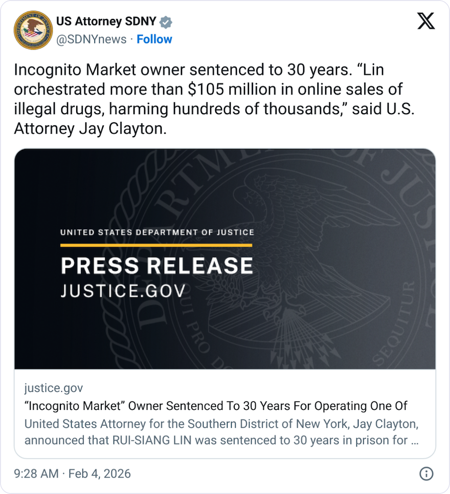 Dark Markets, Court, Dark Web