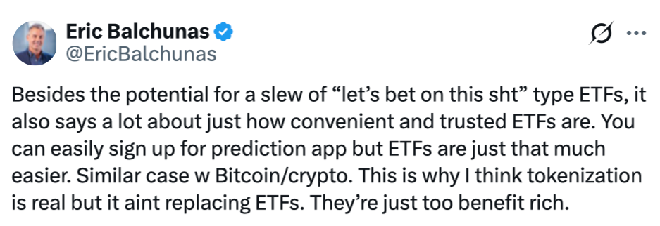 Roundhill Political ETFs Roundhill ETF Application