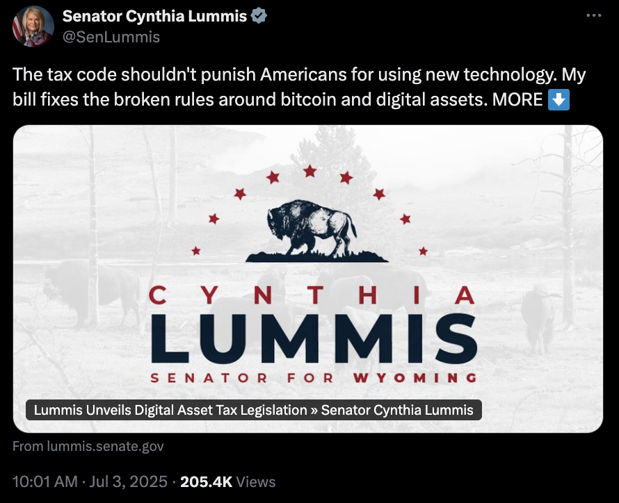 Cryptocurrencies, Politics, Taxes, Senate