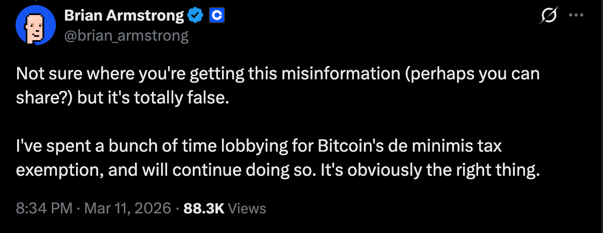 코인베이스, 세금, 비트코인 규제, 미국, 세금 감면, 비트코인 채택