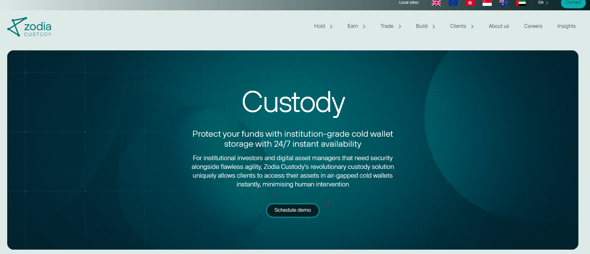 Zodia Custody Services