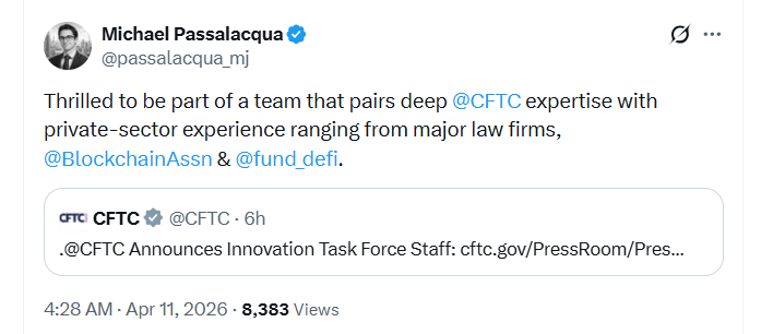 CFTC Innovation Task Force